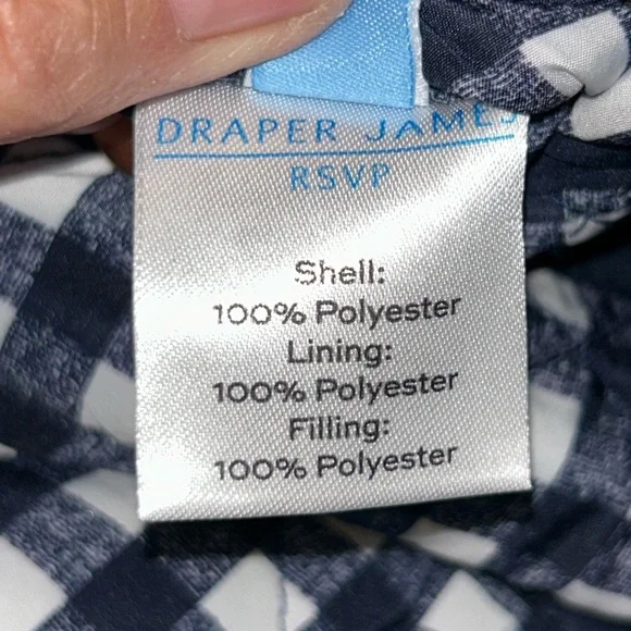 Excellent condition Draper James RSVP Reversible Quilted Puffer Vest Size Med. - Picture 3 of 8